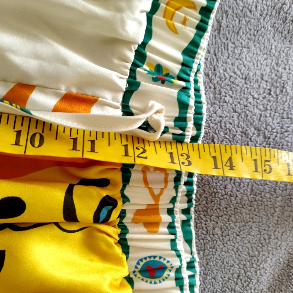 Commense Graphic Print Wide Leg Pants Sz M - Picture 9 of 10